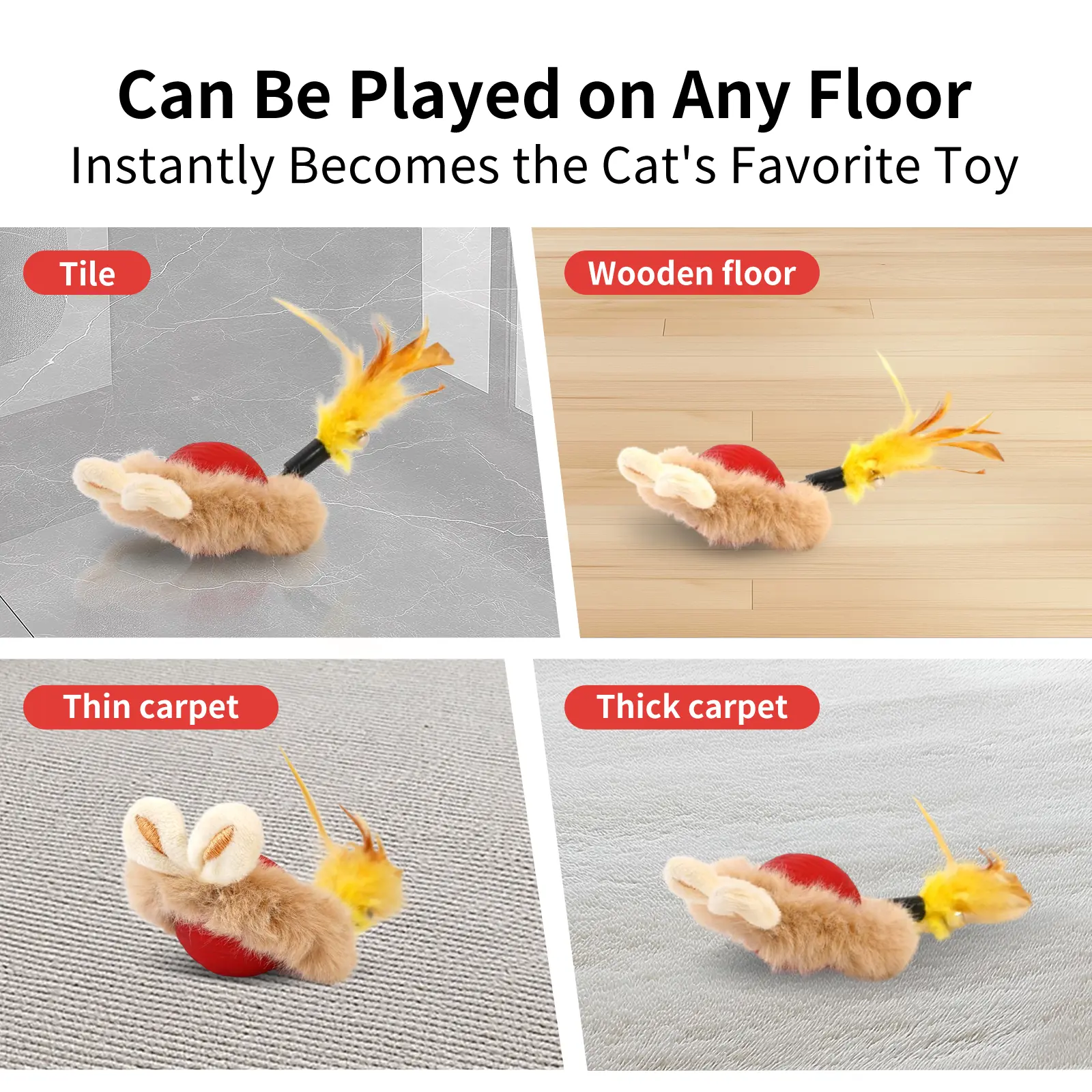 New Design Cat Interactive Ball Pzhmev custom Store